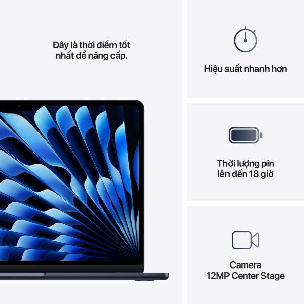 MacBook Air M4 13 inch 10GPU 10CPU 16GB 1TB - Chính Hãng VN-Z1H70004J-13