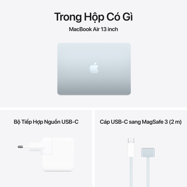 MacBook Air M4 13 inch 10GPU 10CPU 16GB 1TB - Chính Hãng VN-Z1H70004J-14