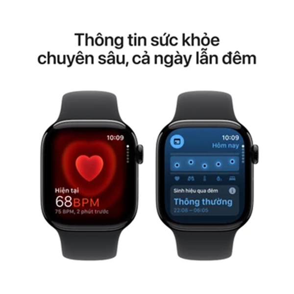 Apple Watch S10 LTE 42mm Viền Nhôm Dây Cao Su - Chính hãng VN A-APPLE-WATCH-LTE-42MM-2