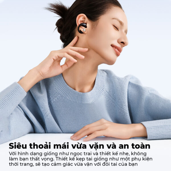 Tai nghe Bluetooth thể thao SoundPEATS Pearlclip Pro-PEARLCHIPPROBK-7