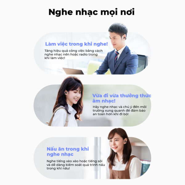 Tai nghe Bluetooth thể thao SoundPEATS Pearlclip Pro-PEARLCHIPPROBK-11