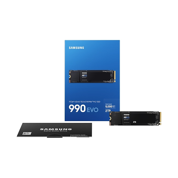 Ổ cứng SSD gắn trong Samsung 990 Evo 2TB PCIe 4.0 x4 PCIe 5.0 x2 NVMe V-NAND M.2 2280 upto 5000MB s (MZ-V9E2T0BW)-SSDINT07072436-6