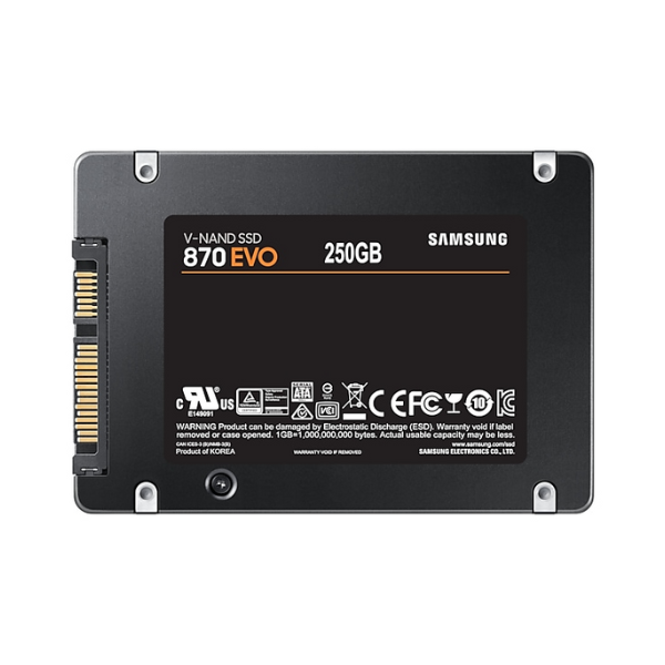 Ổ cứng SSD gắn trong Samsung 870 Evo 250GB 2.5 SATA III upto 560MB s (MZ-77E250BW)-SSDINT07072427-6