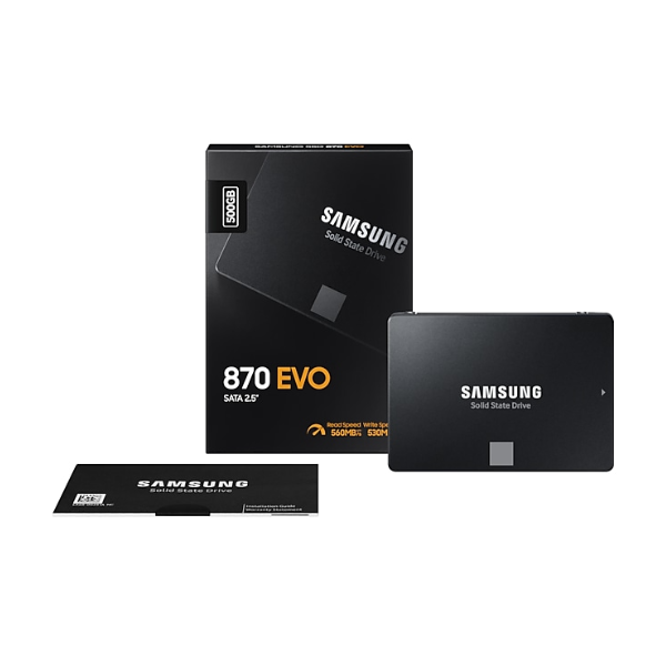 Ổ cứng SSD gắn trong Samsung 870 Evo 500GB 2.5 SATA III upto 560MB s (MZ-77E500BW)-SSDINT07072428-7