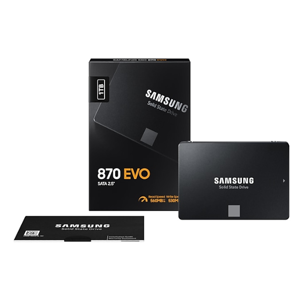 Ổ cứng SSD gắn trong Samsung 870 Evo 1TB 2.5 SATA III upto 560MB s (MZ-77E1T0BW)-SSDINT07072429-7