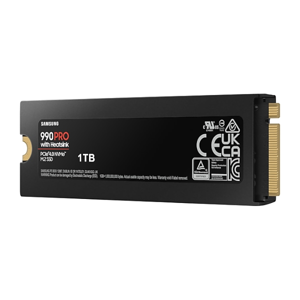 Ổ cứng SSD gắn trong Samsung 990 PRO Heatsink 1TB PCIe Gen 4.0 x4 NVMe V-NAND M.2 2280 upto 7450MB s (MZ-V9P1T0CW)-SSDINT07072447-4
