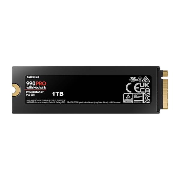 Ổ cứng SSD gắn trong Samsung 990 PRO Heatsink 1TB PCIe Gen 4.0 x4 NVMe V-NAND M.2 2280 upto 7450MB s (MZ-V9P1T0CW)-SSDINT07072447-8