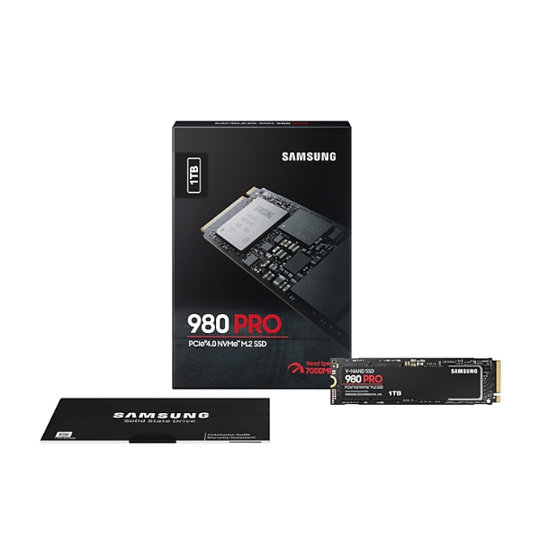 Ổ cứng SSD gắn trong Samsung 980 PRO 1TB PCIe Gen 4.0 x4 NVMe V-NAND M.2 2280 upto 7000MB s (MZ-V8P1T0BW)-SSDINT07072440-7