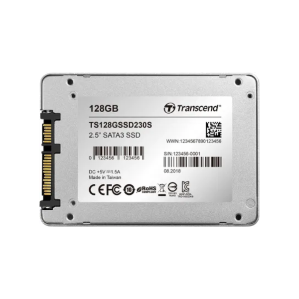 Ổ cứng SSD gắn trong Transcend SSD230S 128GB 2.5 inch SATA III upto 560MB s (TS128GSSD230S)-SSDINT07072403-7