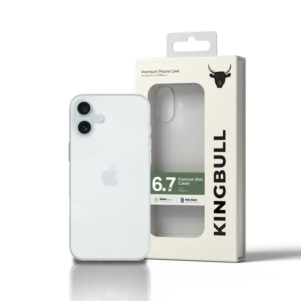 Ốp lưng iPhone 16 Plus Mipow Premium Slim Case (Matte)-SL16C-WT-2