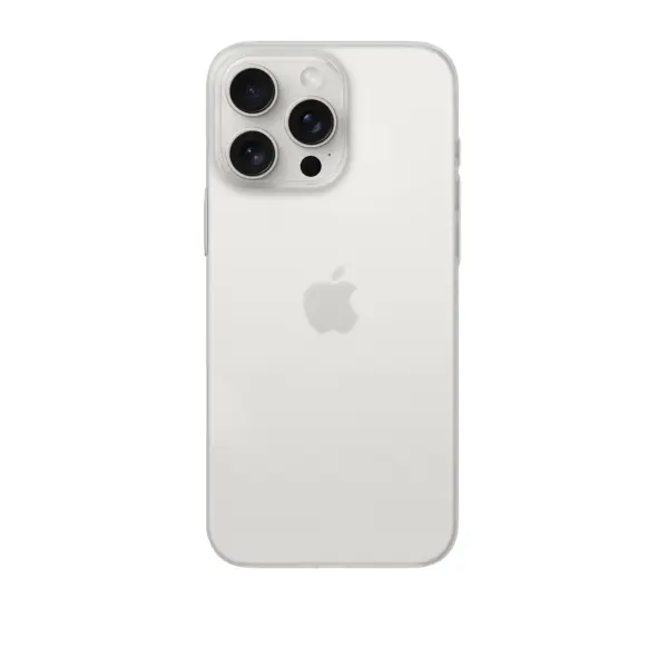 Ốp lưng iPhone 16 Pro Max Mipow Premium Slim Case (Matte)-SL16D-WT-3