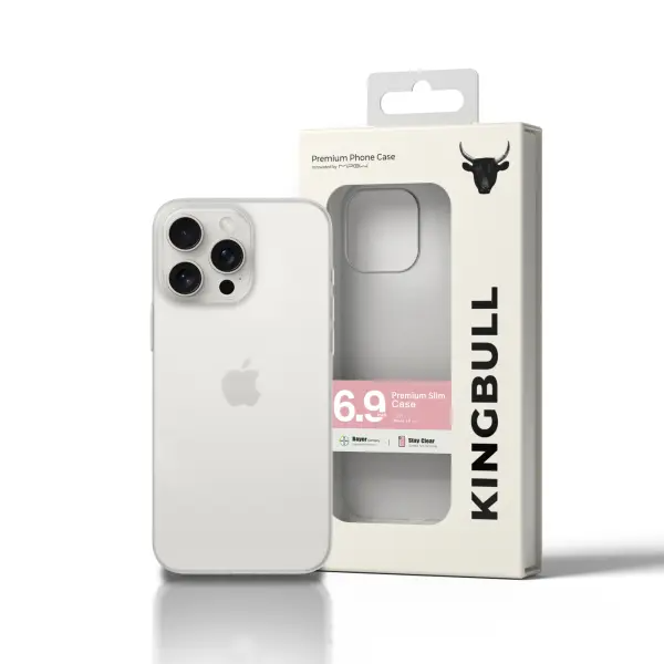 Ốp lưng iPhone 16 Pro Max Mipow Premium Slim Case (Matte)-SL16D-WT-2