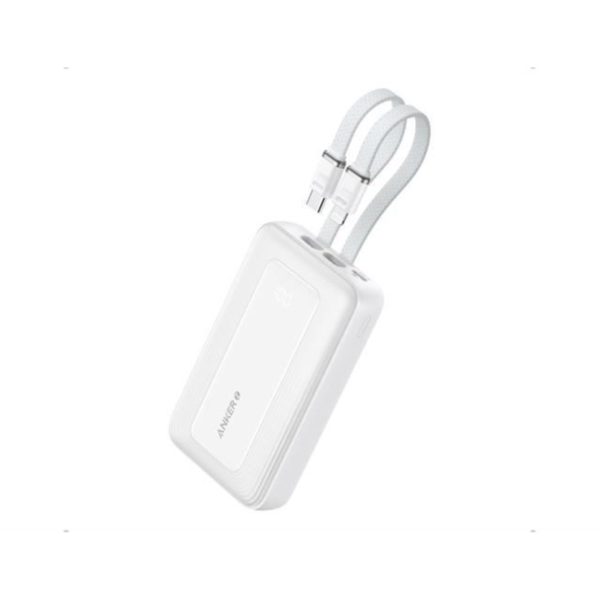 Pin sạc dự phòng Anker Zolo 10.000 mAh 30W tích hợp 2 cáp sạc-A1680H11-4