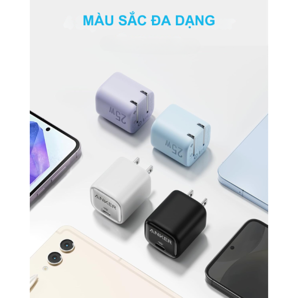 Cốc sạc nhanh Anker Zolo 25W IQ3 A2656-A2656131-6