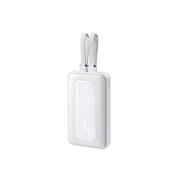 Pin sạc dự phòng Anker Zolo 10.000 mAh 30W tích hợp 2 cáp sạc-A1680H11-3