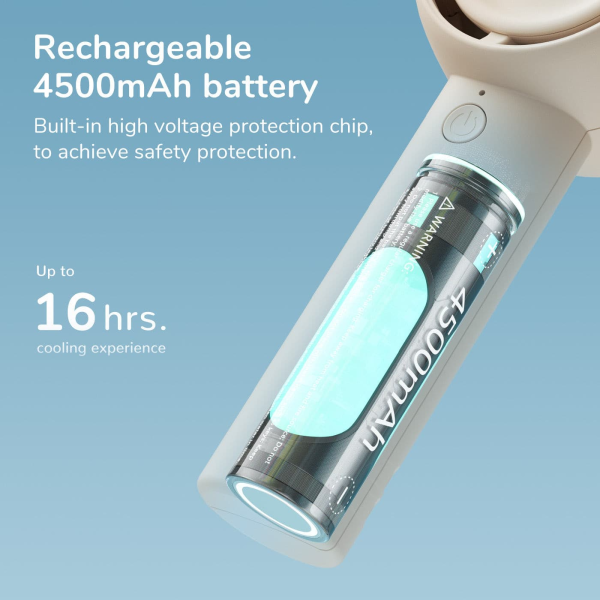 Quạt cầm tay mini JisuLife FA42 4500 mAh-J1579-8