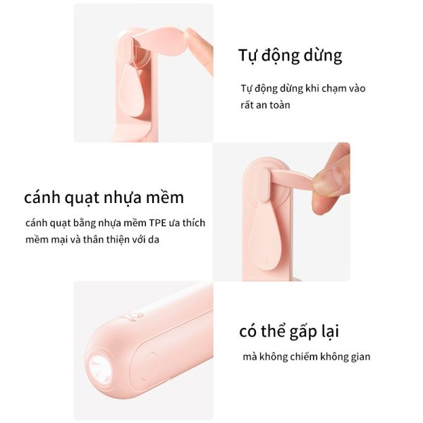 Quạt cầm tay mini 3in1 JisuLife F8X 4500 mAh-J1029-10