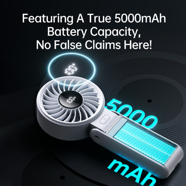 Quạt cầm tay mini JisuLife Life 7 5000 mAh-J2590-8