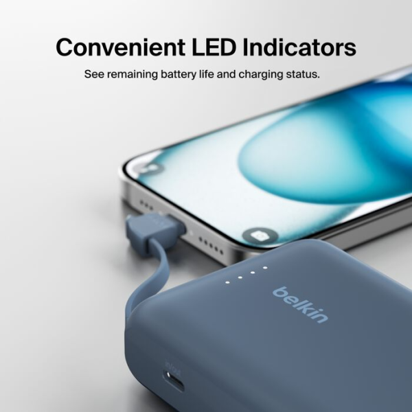 Pin sạc dự phòng Belkin 10.000 mAh 20W PD Boost Charge-BPB021fqBL-10