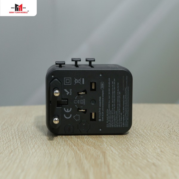 Sạc đa năng Mophie Essentials PD35W 3C2A GaN-409918085-12