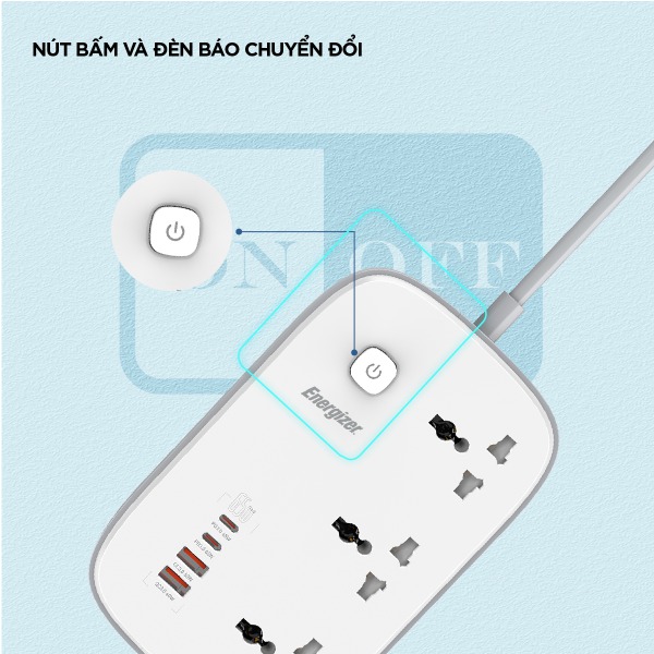 Ổ điện đa năng Energizer 3AC kèm 2 x USB-A và 2 x Type-C sạc nhanh PD (Max 65W)-EPB3250W00EUWE-9