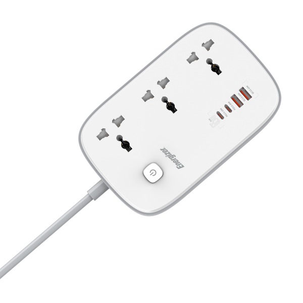 Ổ điện đa năng Energizer 3AC kèm 2 x USB-A và 2 x Type-C sạc nhanh PD (Max 65W)-EPB3250W00EUWE-2