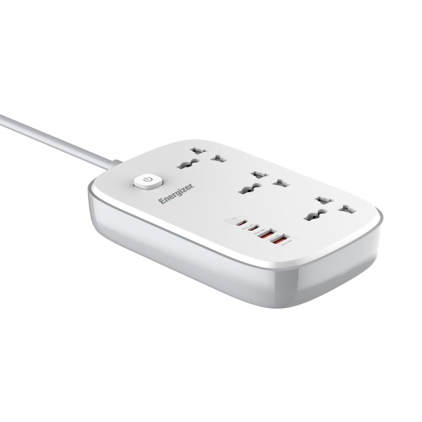 Ổ điện đa năng Energizer 3AC kèm 2 x USB-A và 2 x Type-C sạc nhanh PD (Max 65W)-EPB3250W00EUWE-3