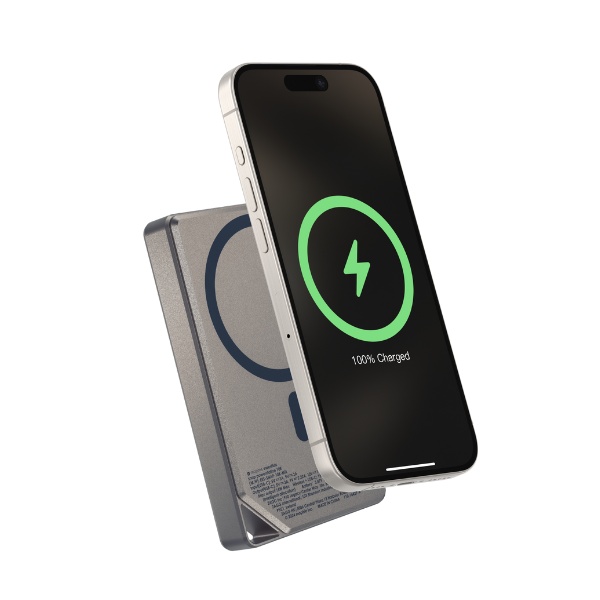 Pin sạc dự phòng Mophie Essentials Snap+ 10.000 mAh Metallic-401116530-2