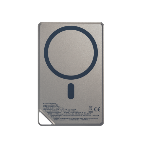 Pin sạc dự phòng Mophie Essentials Snap+ 10.000 mAh Metallic-401116530-3