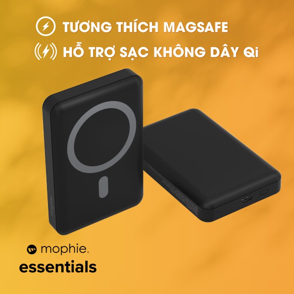 Pin sạc dự phòng Mophie Essentials Snap+ Powerstation 10.000 mAh-401112183-10