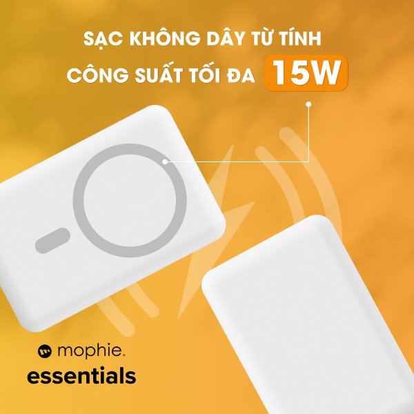Pin sạc dự phòng Mophie Essentials Snap+ Powerstation 10.000 mAh-401112183-13