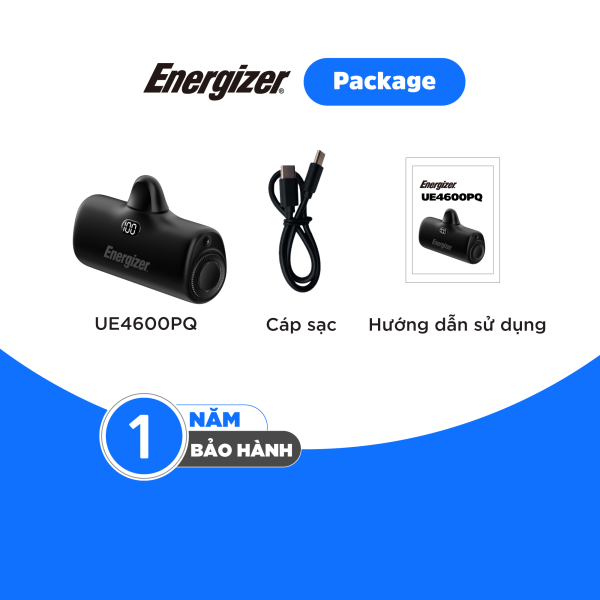 Pin sạc dự phòng Energizer 4.600mAh 3.6V Li-ion - UE4600PQ-UE4600PQBK-4