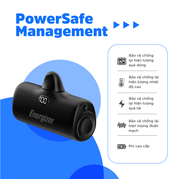 Pin sạc dự phòng Energizer 4.600mAh 3.6V Li-ion - UE4600PQ-UE4600PQBK-6