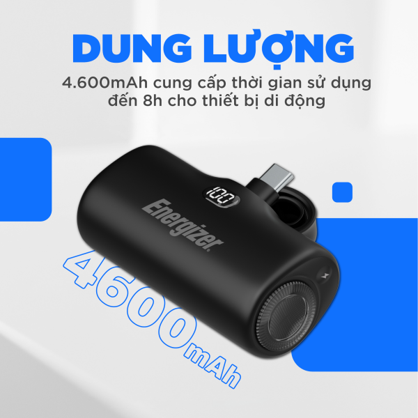 Pin sạc dự phòng Energizer 4.600mAh 3.6V Li-ion - UE4600PQ-UE4600PQBK-9