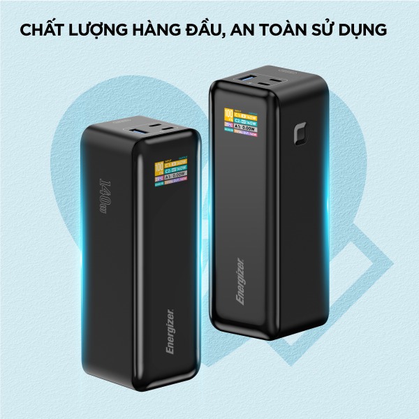 Pin sạc dự phòng Energizer PD140W 27.000 mAh 3.6V Li-ion - XP27000PD-XP27000PDBK-9