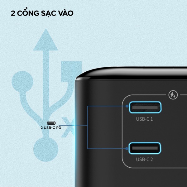 Pin sạc dự phòng Energizer PD140W 27.000 mAh 3.6V Li-ion - XP27000PD-XP27000PDBK-11