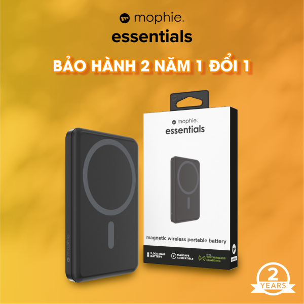Pin sạc dự phòng Mophie Essentials Snap+ 5.000 mAh-401112180-21