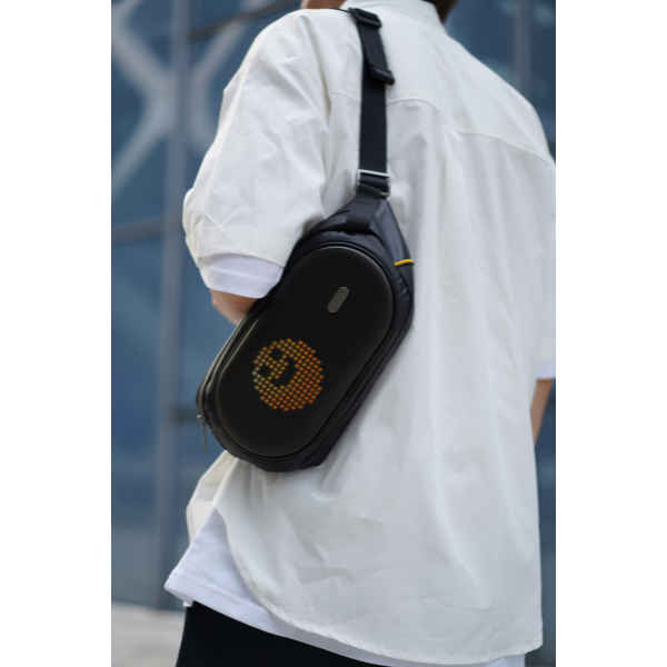 Túi đeo chéo màn hình LED Divoom Pixoo SlingBag-C-6958444603971-12