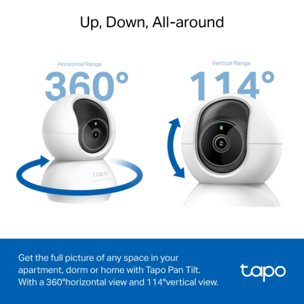 Camera IP Wifi TP-Link Tapo C230 360 độ 5MP-IPC-C230-4