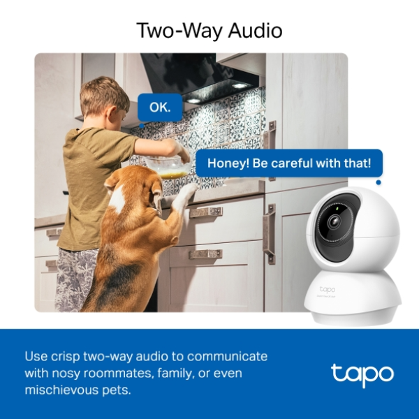 Camera IP Wifi TP-Link Tapo C230 360 độ 5MP-IPC-C230-5