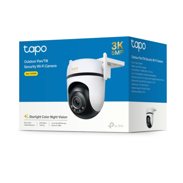 Camera IP ngoài trời 360 độ 5MP TP-Link C530WS-IPC-C530WS-16