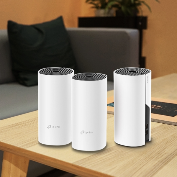 Hệ thống Wifi Mesh cho toàn ngôi nhà AC1200 TP-Link Deco M4 (3 Pack)-TL-M4-3-3