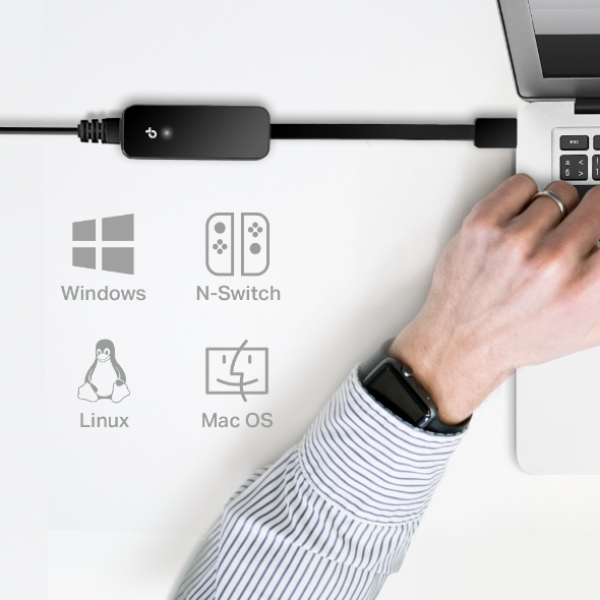 Hub chuyển đổi USB 3.0 to Ethernet Gigabit TP-Link UE306-UE306-9