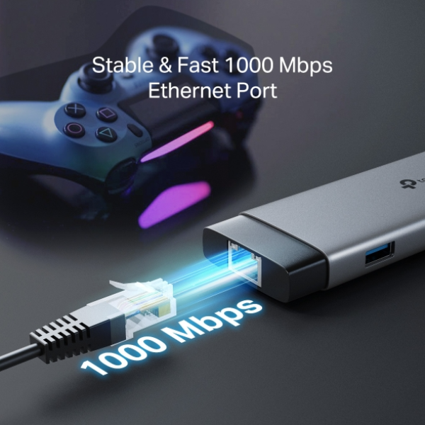 Hub chuyển đổi Type-C TP-Link 9 in 1-UH9120C-8