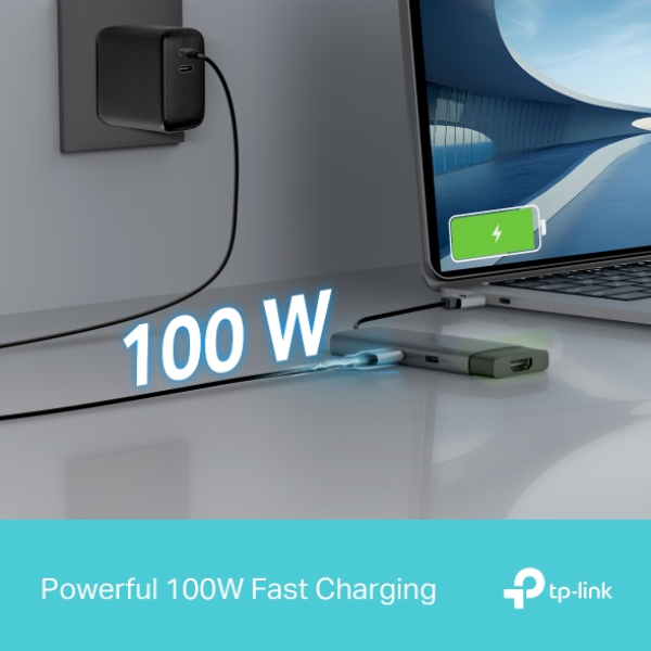 Hub chuyển đổi Type-C TP-Link 5 in 1-TL-UH5020C-6