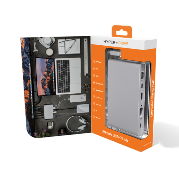 Hub chuyển đổi HyperDrive 11 in 1 Type-C Ultimate GN30-GN30GRAY-6