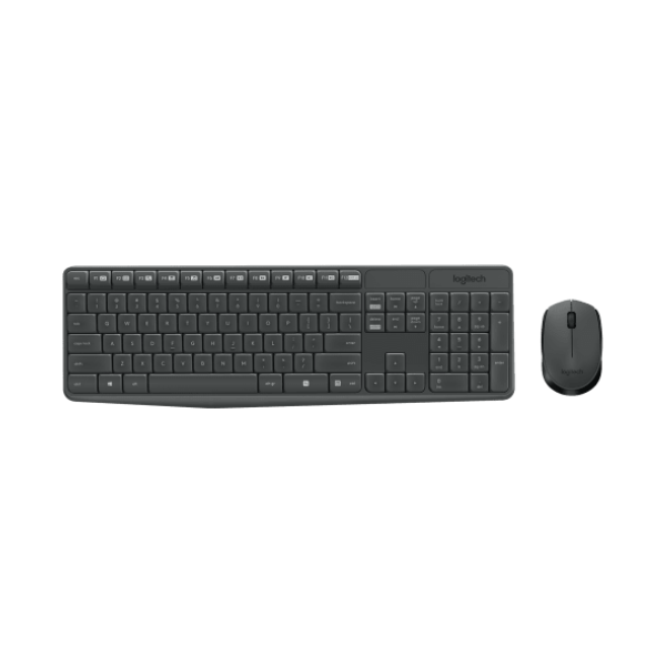 Bộ bàn phím và chuột không dây Logitech MK235-920-007937-7