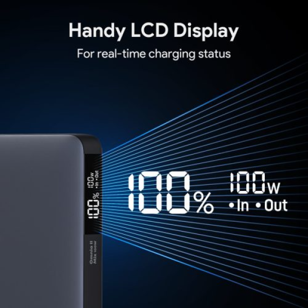 Pin sạc dự phòng Aukey 20.000 mAh sạc nhanh 100W & Type-C PD 3.0 Sprint X-PB-Y44-3