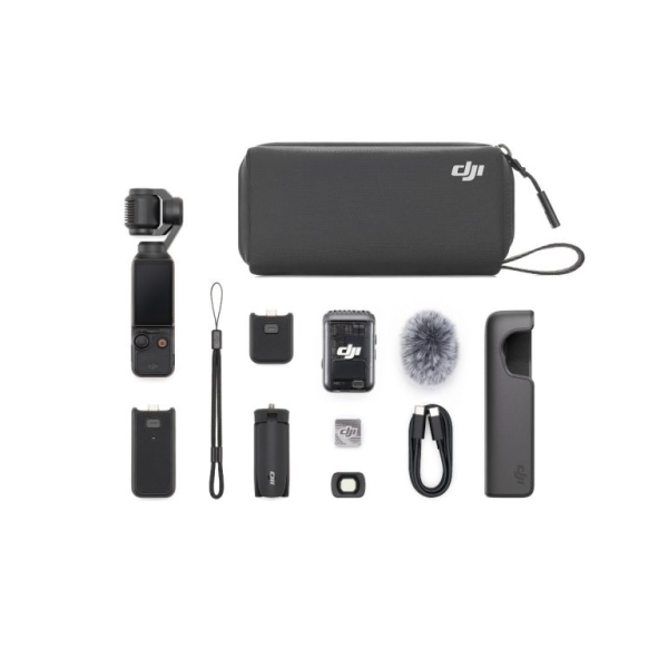 Combo Máy quay cầm tay DJI Osmo Pocket 3 Creator Qua Sử Dụng-POCKET3CB-QSD-2