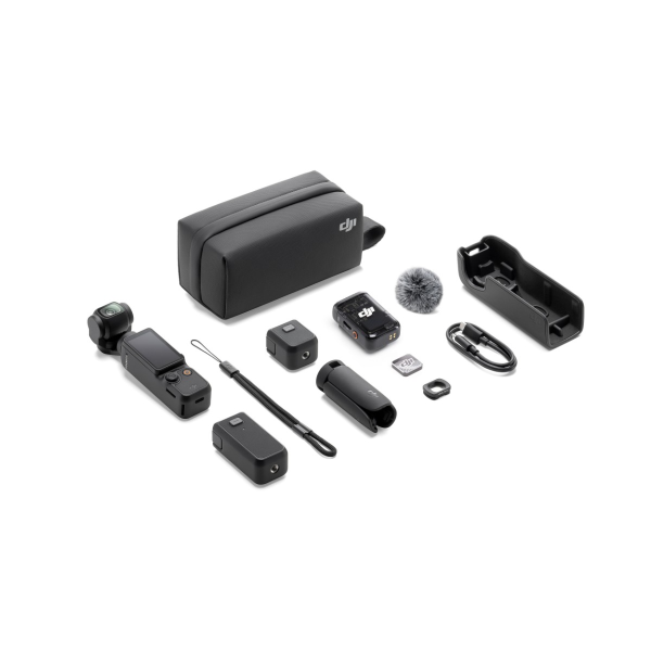 Combo Máy quay cầm tay DJI Osmo Pocket 3 Creator Qua Sử Dụng-POCKET3CB-QSD-9
